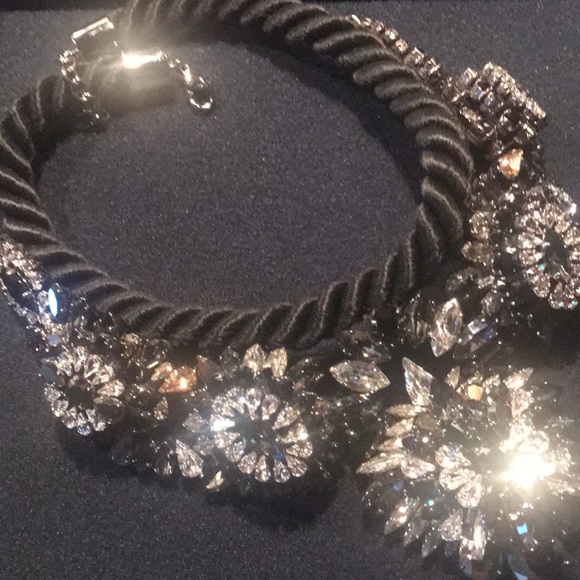 Special Authentic Swarovski Black Shourouk Collar Necklace. - Picture 8 of 14